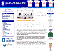 Tablet Screenshot of buanapromosi.com